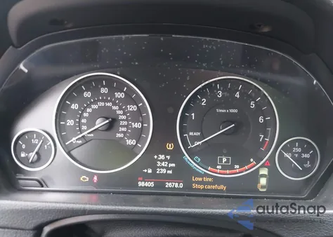 2014 BMW 328I xDrive z USA, uszkodzony, nr VIN WBA3B3G57ENR81736